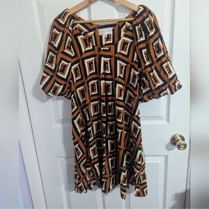 Anthropologie Mod Corey Lynn Calter Dress with Pockets